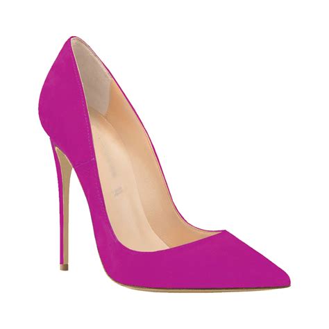 PERLA SCAMOSCIATO FUCSIA – Chic Shoes for Every Event